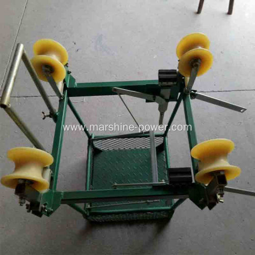 Two Bundle Conductor Inspection Trolley